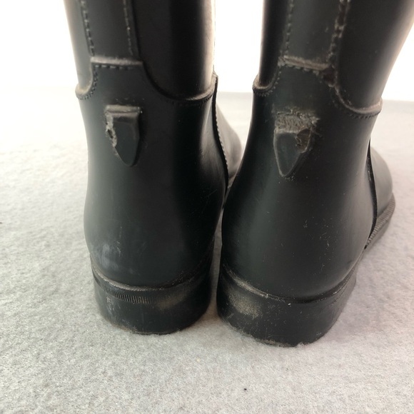Black Equestrian Horse Riding Boots KIDS Size S/33 - Picture 10 of 16